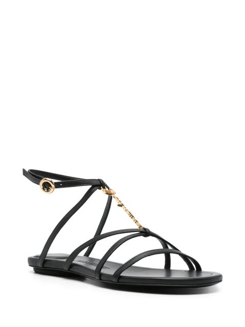 Jacquemus Les sandales Pralu leather sandals - Black - zdjęcie produktu nr 2