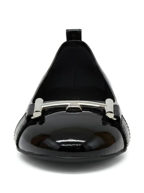 Tod's metal-bar ballet flats - Black