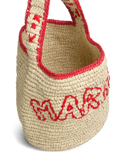 Marni small Nassa shoulder bag - White - zdjęcie produktu nr 2