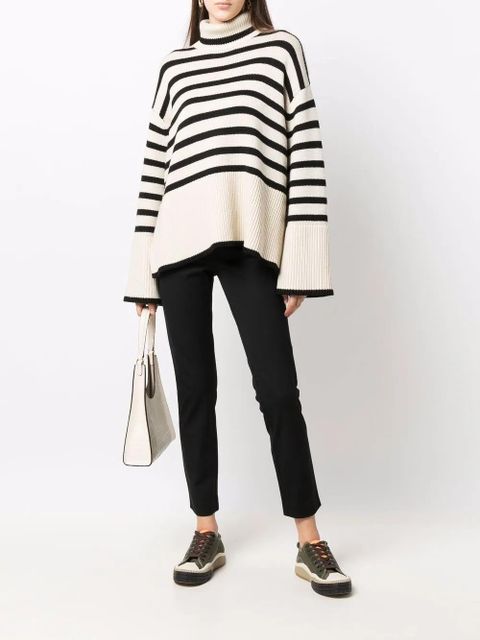 Lauren Ralph Lauren slim-cut trousers - Black - zdjęcie produktu nr 2