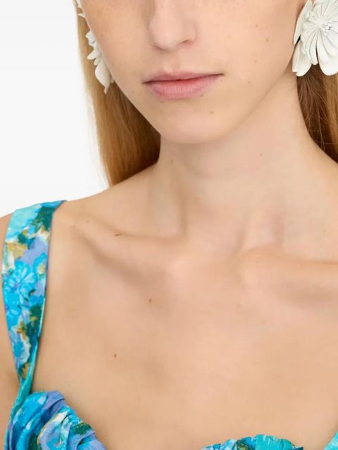 Chloé Bloom earrings - White - zdjęcie produktu nr 2