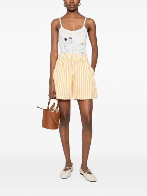 Faithfull the Brand Clemente striped shorts - Yellow - zdjęcie produktu nr 2