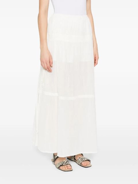 TOTEME organic cotton skirt - White