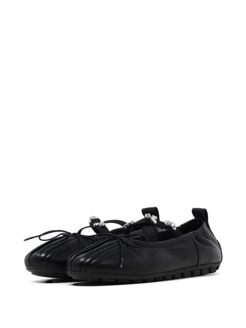 Simone Rocha embellished ballet flats - Black - zdjęcie produktu nr 2