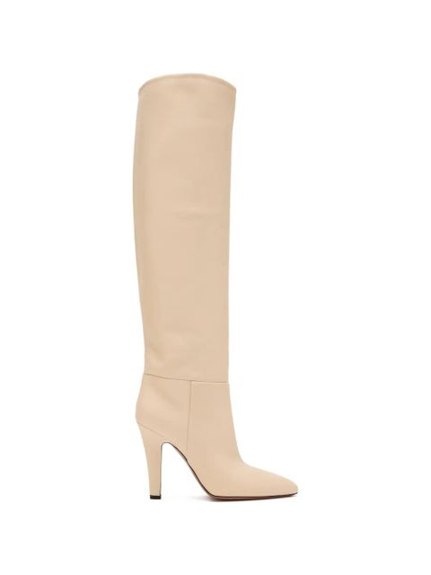 Paris Texas Elsa point-toe heel boots - Neutrals - zdjęcie produktu nr 1