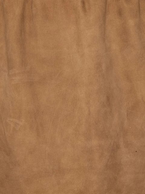 ROTATE BIRGER CHRISTENSEN suede mini skirt - Brown