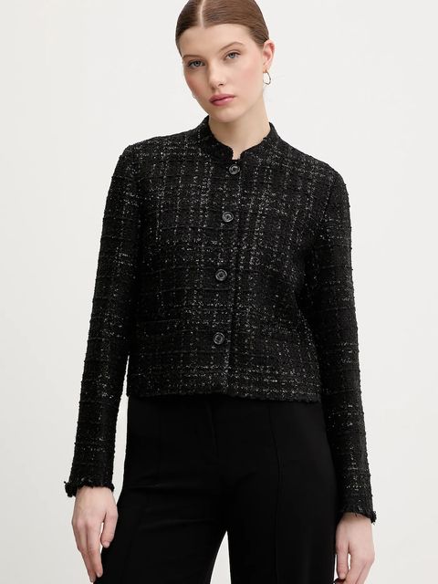 Joop! marynarka kolor czarny jednorzędowa gładka 30100165 - zdjęcie produktu nr 1