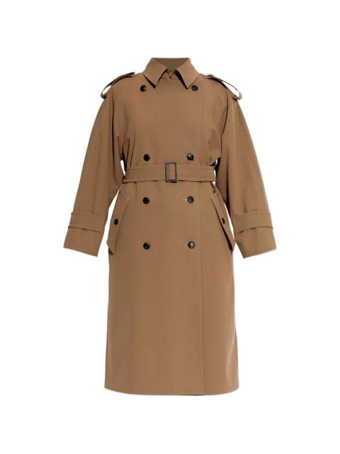 Max Mara buttoned belted trench coat - Brown - zdjęcie produktu nr 1
