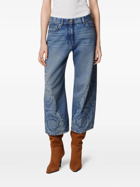 Versace Barocco-pattern jeans - Blue - zdjęcie produktu nr 2