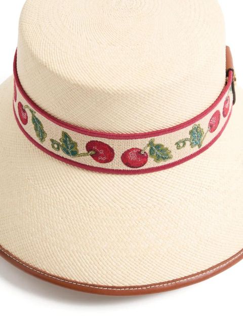 Valentino Garavani embroidered bucket hat - Neutrals