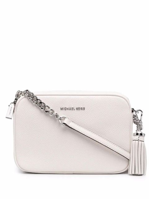 Michael Kors Camer logo-plaque cross-body bag - White - zdjęcie produktu nr 1