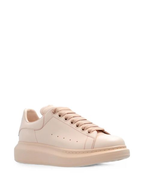 Alexander McQueen Oversized tonal leather sneakers - Neutrals - zdjęcie produktu nr 2