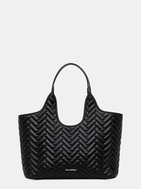 Karl Lagerfeld torebka K/BRICK kolor czarny B1W30038 - zdjęcie produktu nr 1