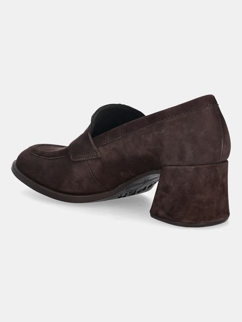 Camper czółenka zamszowe Kora kolor brązowy na słupku K201798-002 - zdjęcie produktu nr 2