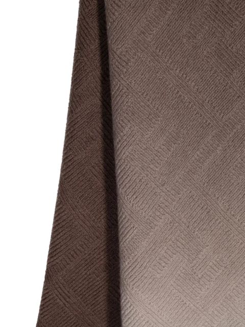 FENDI FF scarf - Brown - zdjęcie produktu nr 2