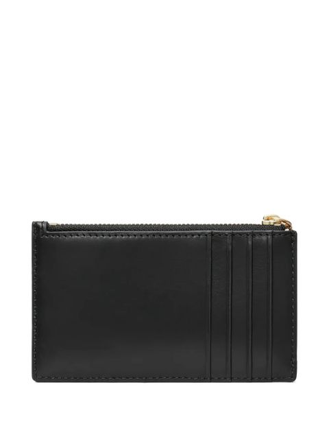 Tory Burch quilted charm zip card case - Black - zdjęcie produktu nr 2