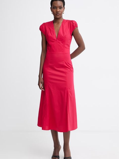 Twinset sukienka letnia bawełniana z elastanem - zdjęcie produktu nr 1