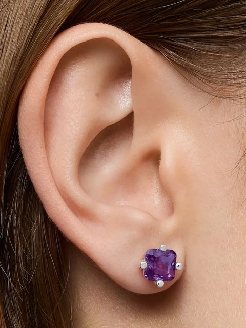 Tous kolczyki srebrne Color Lab