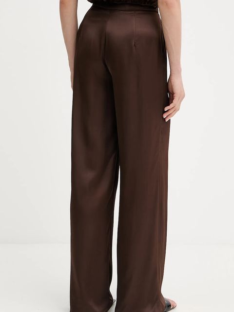 Marciano by Guess spodnie IVA damskie kolor brązowy szerokie high waist 5YGB17 7350A - zdjęcie produktu nr 2