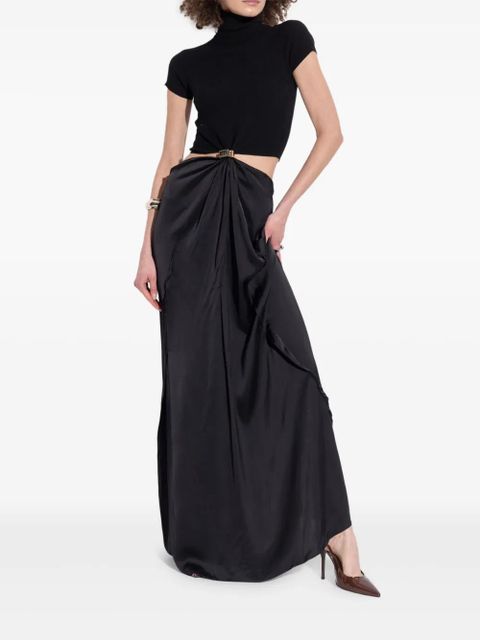 Sportmax cut-out maxi dress - Black