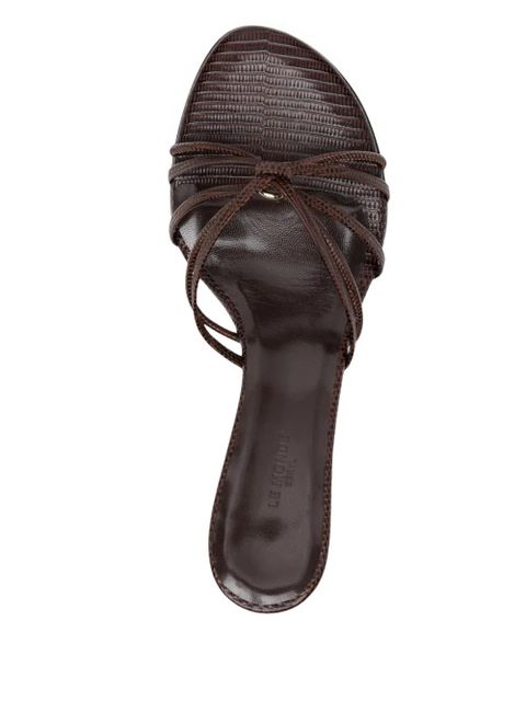Le Monde Beryl 50mm Sofia sandals - Brown