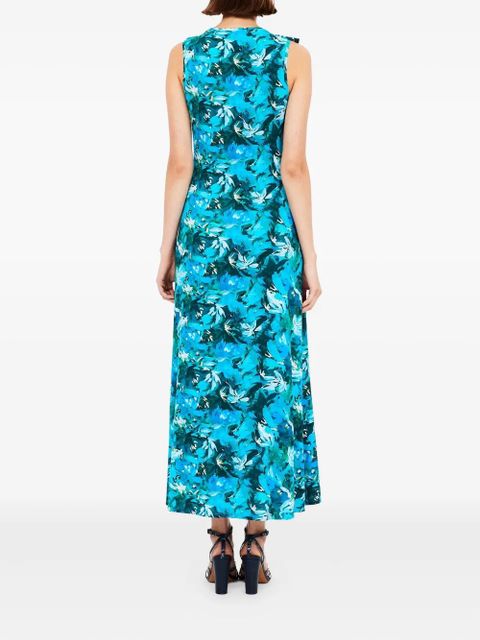 Ulla Johnson floral-print midi dress - Blue - zdjęcie produktu nr 2