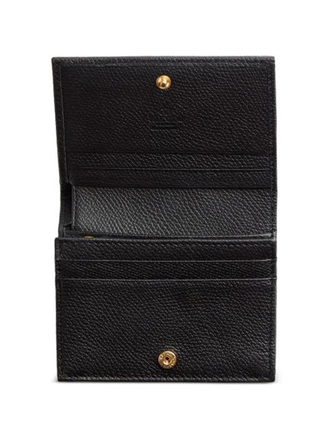 Valentino Garavani logo-detail wallet - Black