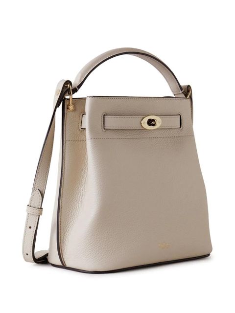 Mulberry Islington clasp-fastening bucket bag - Neutrals
