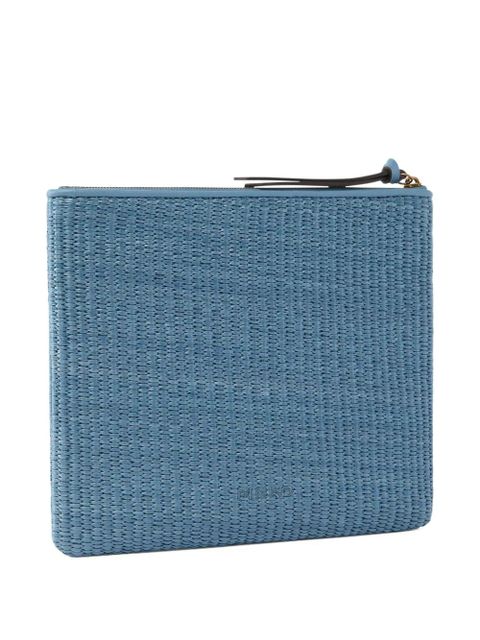 PINKO logo-detail wallet - Blue - zdjęcie produktu nr 2