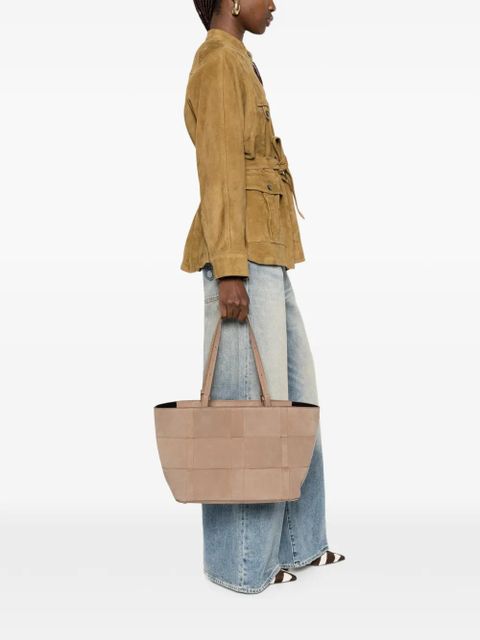 DeMellier Florence woven tote bag - Neutrals - zdjęcie produktu nr 2