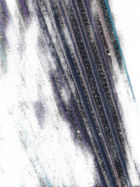 Missoni sequin-embellished striped maxi dress - Blue - zdjęcie produktu nr 2