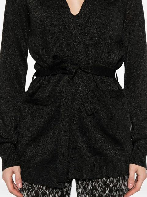 Missoni belted cardigan - Black