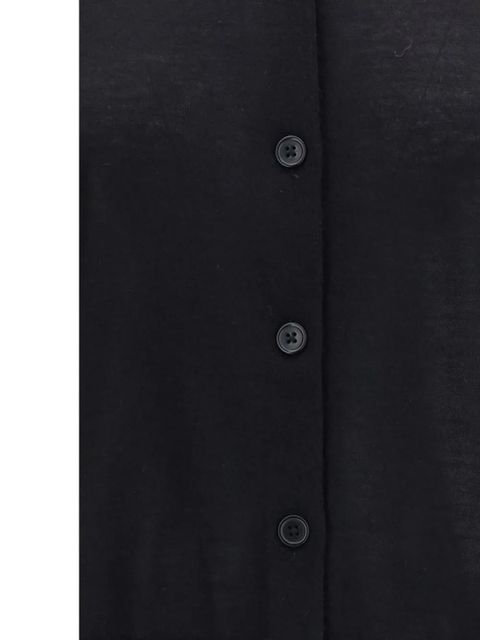 LouLou de Saison fine-knit cardigan - Black