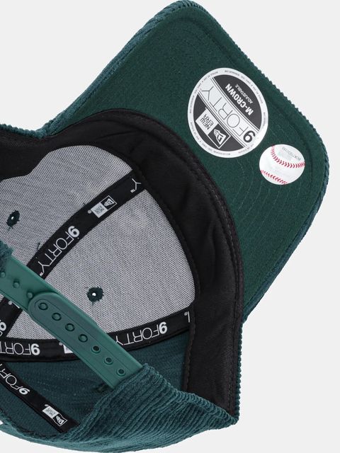 New Era czapka z daszkiem bawełniana 0 kolor zielony 60691061