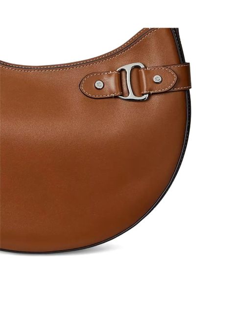 Lauren Ralph Lauren buckle-detail shoulder bag - Brown
