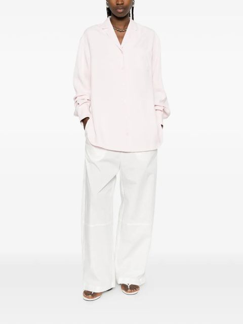 Sportmax Cocco chest-pocket buttoned shirt - Pink - zdjęcie produktu nr 2