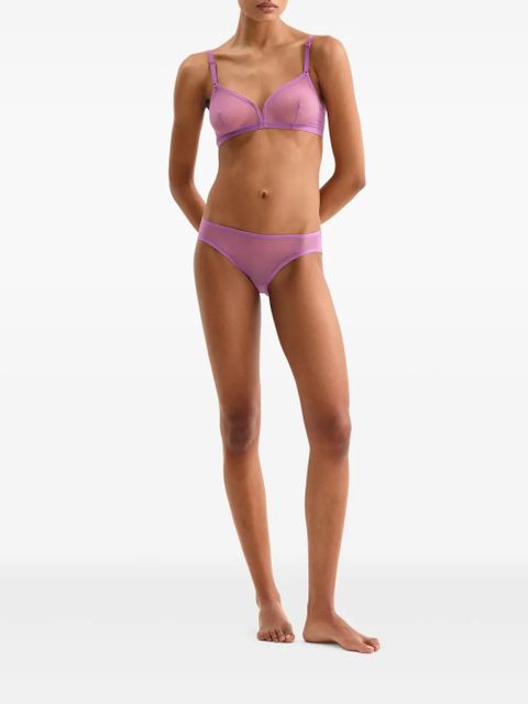 ERES Providence Tonique wireless triangle bra - Purple