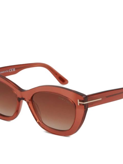 TOM FORD cat-eye sunglasses - Red