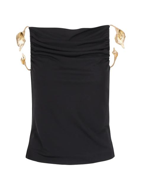 Cult Gaia ruched top - Black - zdjęcie produktu nr 1