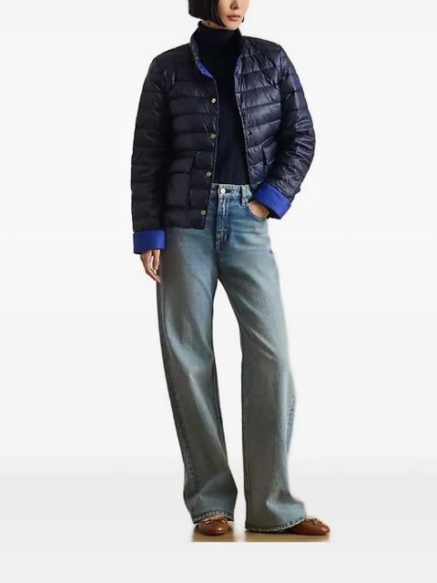 Lauren Ralph Lauren buttoned quilted jacket - Blue - zdjęcie produktu nr 2