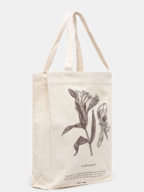 Samsoe Samsoe torebka bawełniana SAPRINT - zdjęcie produktu nr 1