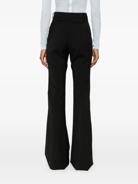 Sportmax Hangar bootcut tailored trousers - Black