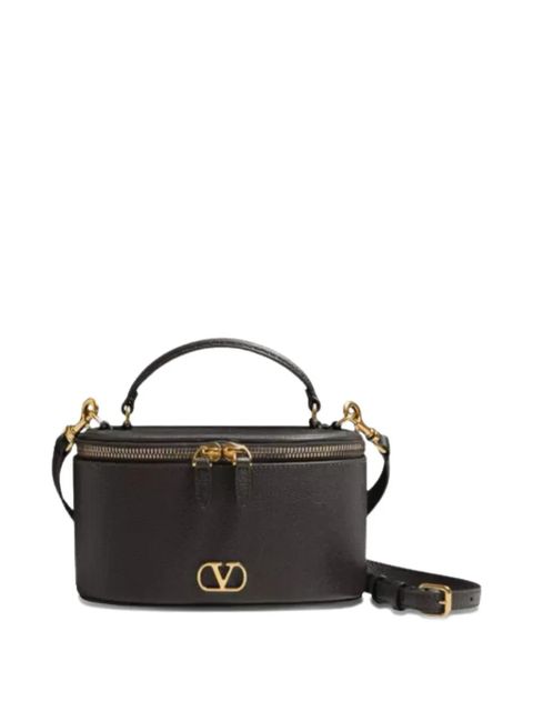 Valentino Garavani grainy-leather signature vanity mini bag - Black - zdjęcie produktu nr 2