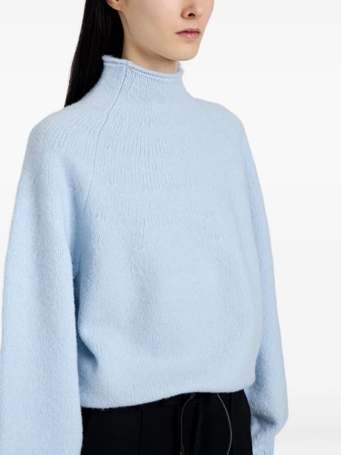 Proenza Schouler Adley high-neck sweater - Blue