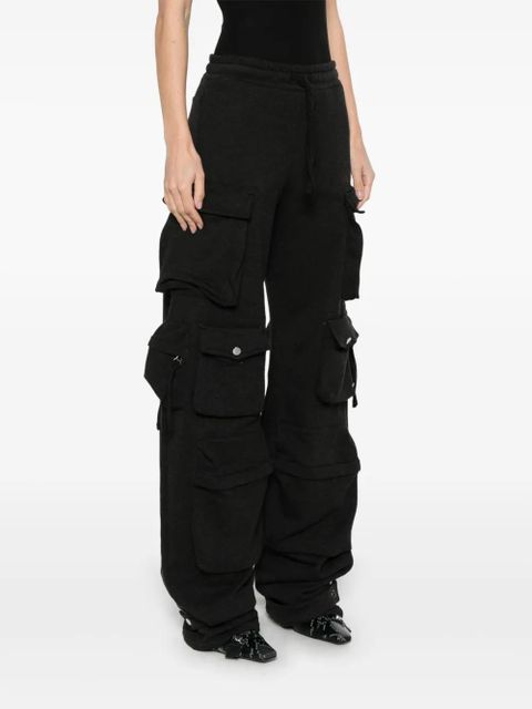 The Attico long faded track pants - Black - zdjęcie produktu nr 2
