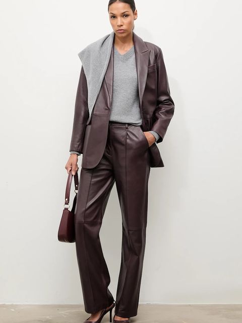 Answear.LAB sweter z wełny merino z apaszką damski kolor szary lekki - zdjęcie produktu nr 1