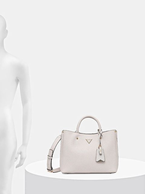 Guess torebka MERIDIAN kolor beżowy HWBG69 74060