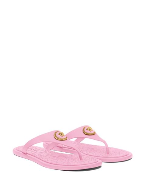 Versace Alia metallic-detail flip-flops - Pink - zdjęcie produktu nr 2