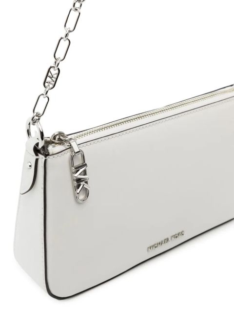 Michael Kors medium Empire logo-lettering shoulder bag - White