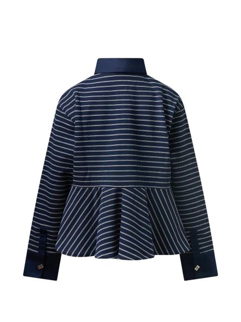 GANNI striped top - Blue - zdjęcie produktu nr 2